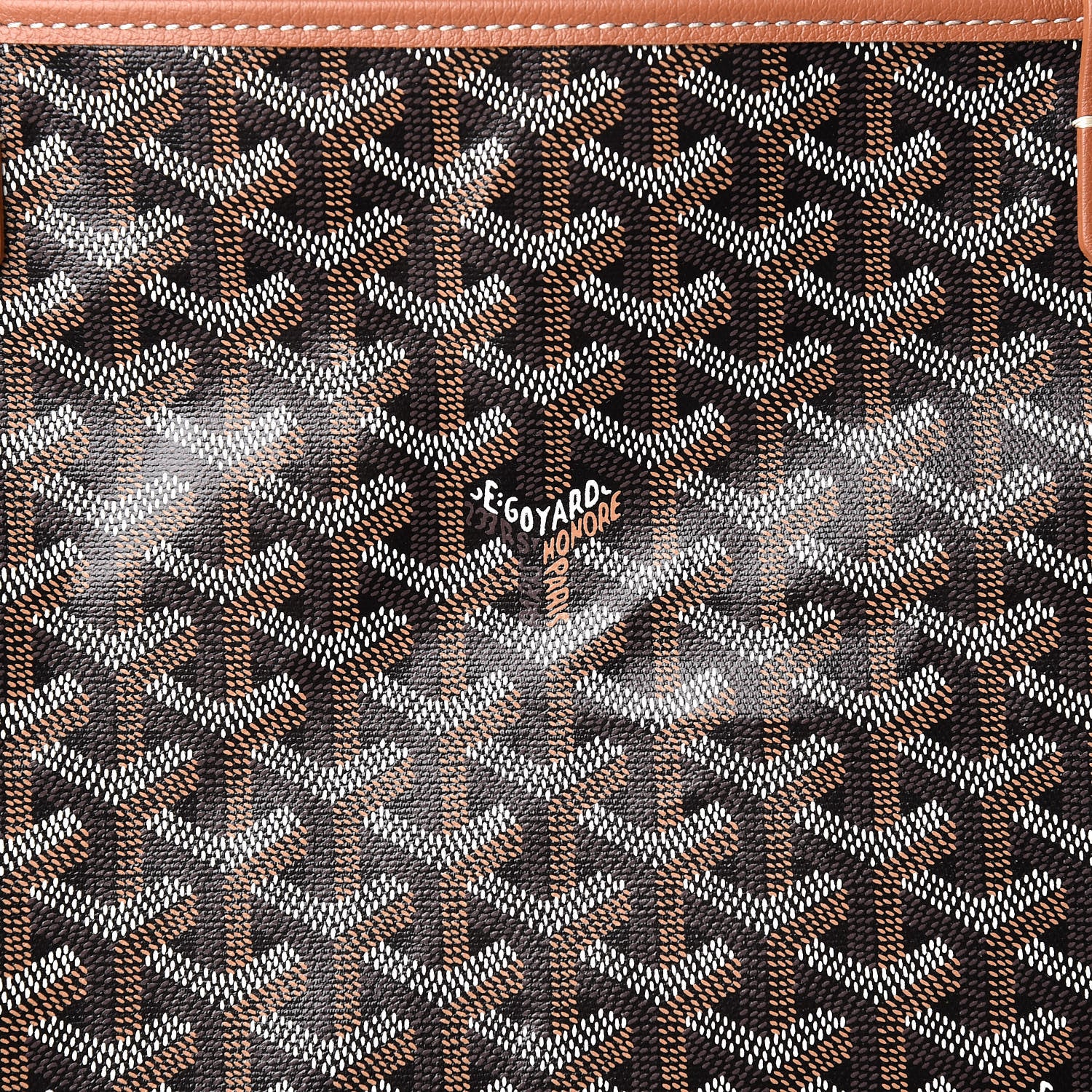 Goyard Goyardine Saint Louis GM Black Gold 9 of 11
