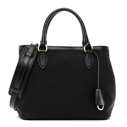 Prada Jacquard Logo Tote Black 1 of 10