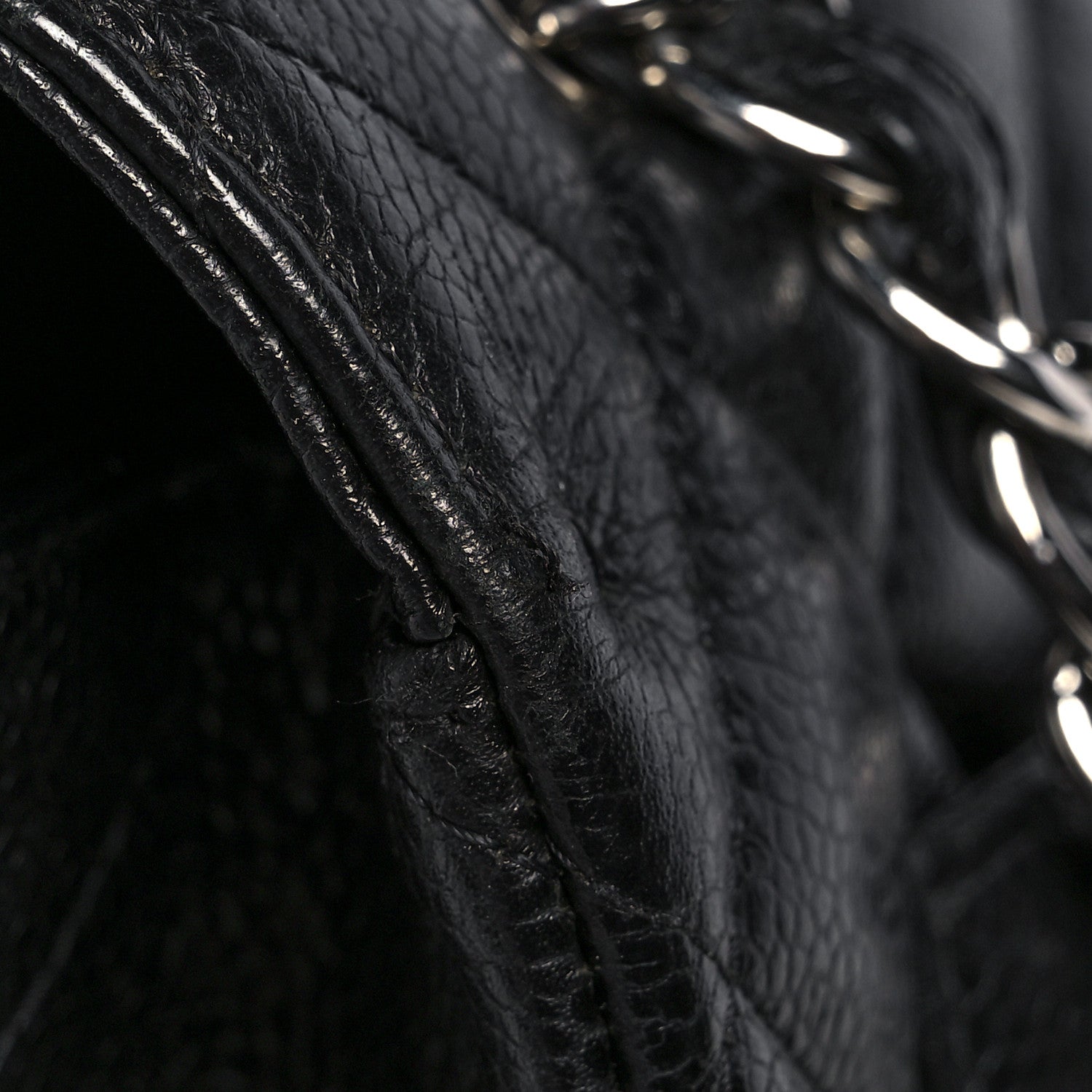 Chanel Caviar Quilted Maxi Single Flap Black 16 of 17