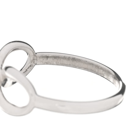 Tiffany Sterling Silver Infinity Ring 54 6.75 5 of 6