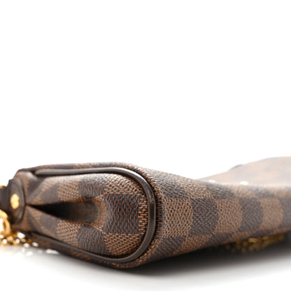 Louis Vuitton Damier Ebene Eva Clutch 7 of 9