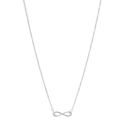 Tiffany Sterling Silver Mini Infinity Pendant Necklace 1 of 4