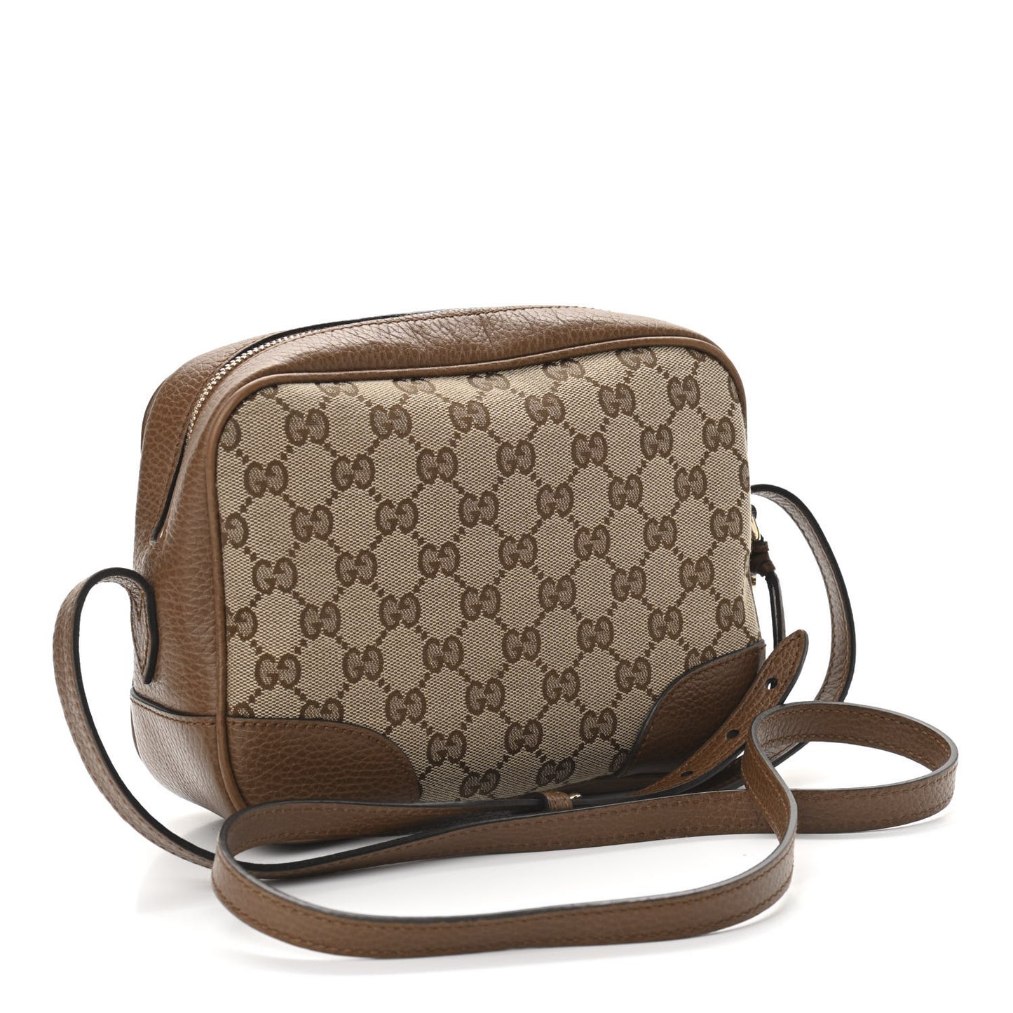 Monogram Mini Bree Messenger Bag Beige Tabacco