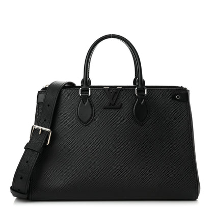 Louis Vuitton Epi Grenelle Tote MM Black 1 of 18