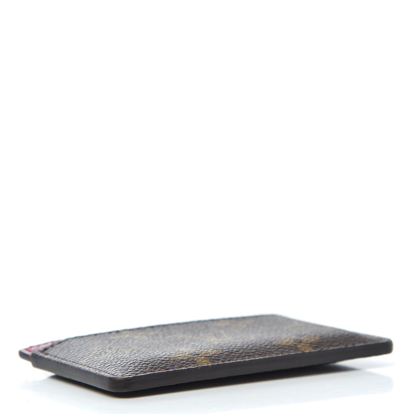 Monogram Card Holder Fuchsia