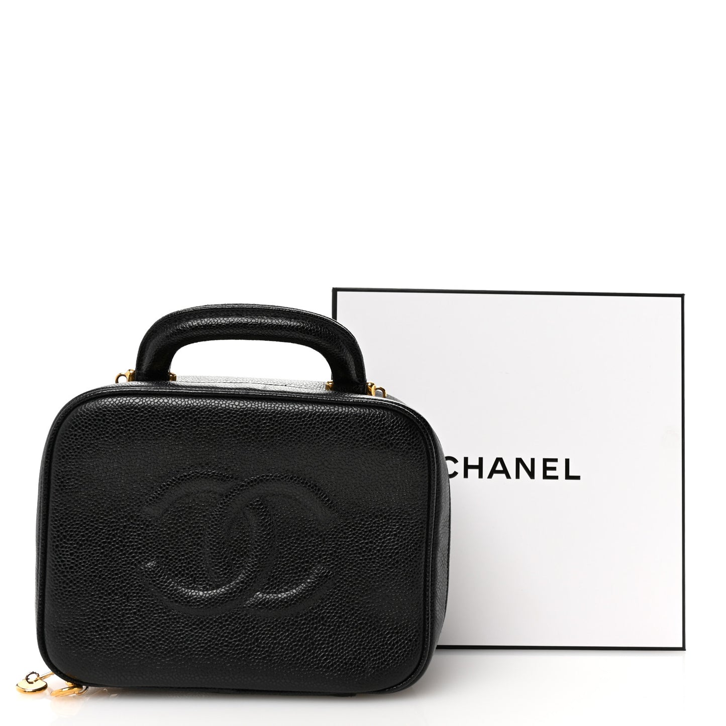 Caviar Timeless CC Vanity Case Black