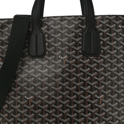 Goyard Goyardine Voltaire III Tote Black 7 of 9