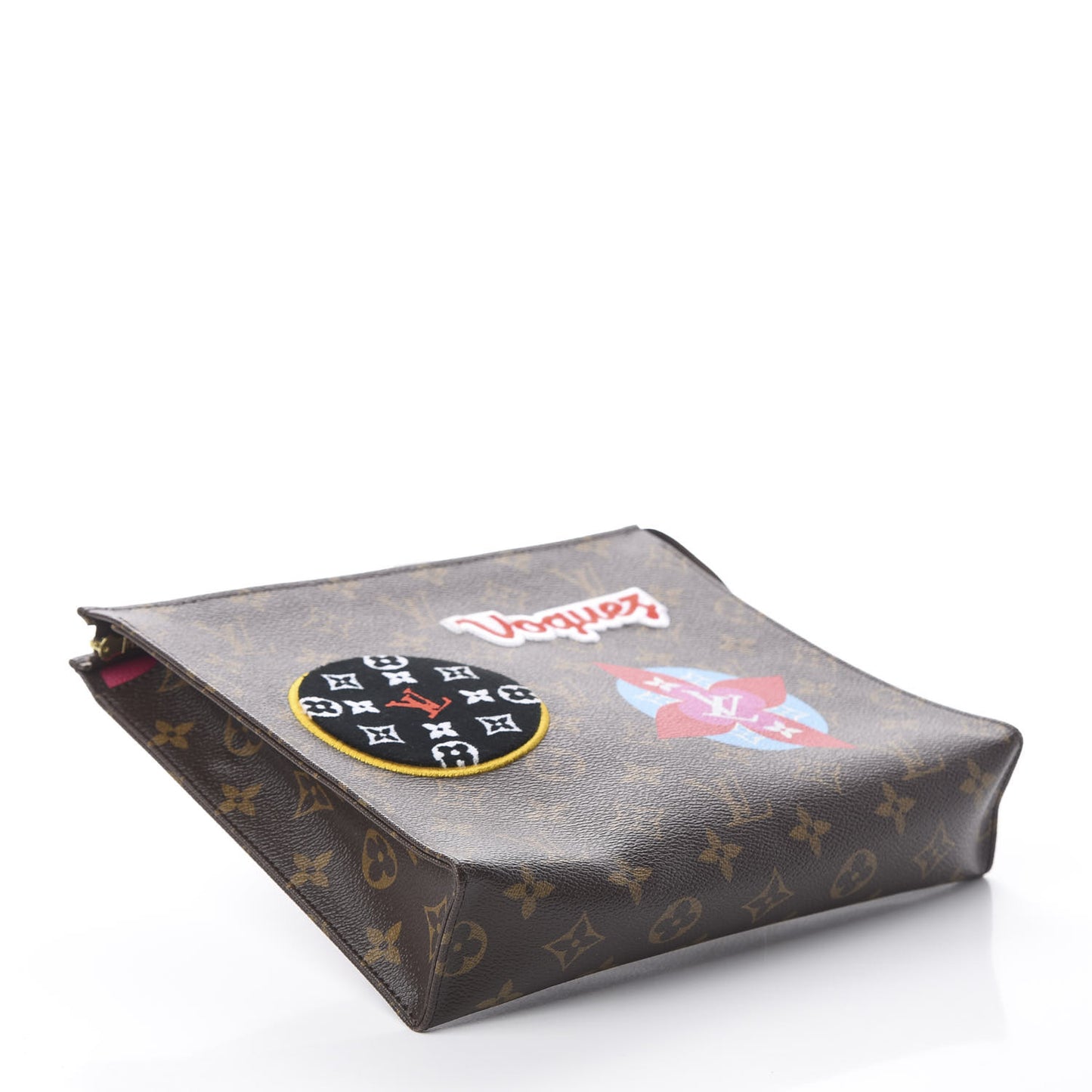 Monogram Travel Stickers Toiletry Pouch 26
