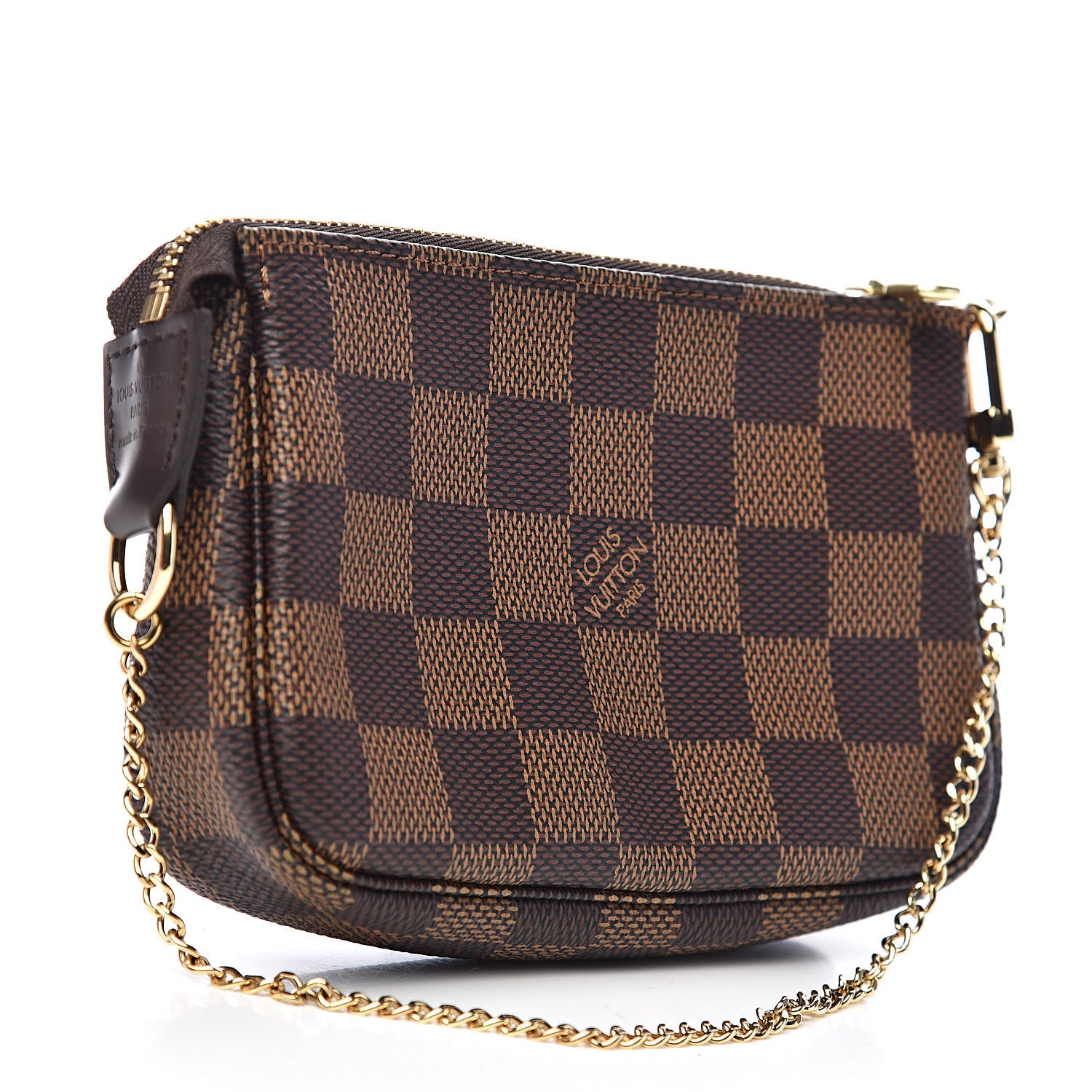 Louis Vuitton Damier Ebene Mini Pochette Accessories 3 of 8