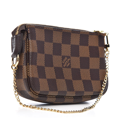 Louis Vuitton Damier Ebene Mini Pochette Accessories 3 of 8
