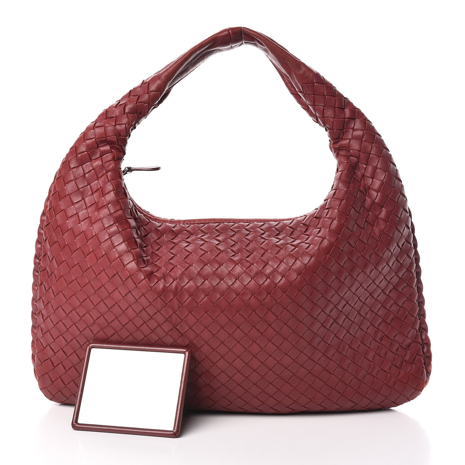 Bottega Veneta Nappa Intrecciato Medium Veneta Hobo Vermillion 13 of 13
