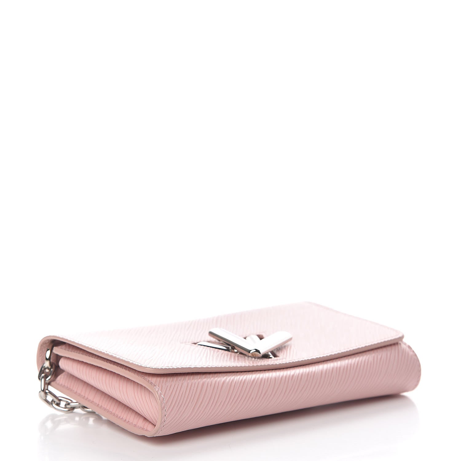 Louis Vuitton Epi Twist Chain Wallet Rose Ballerine 4 of 12