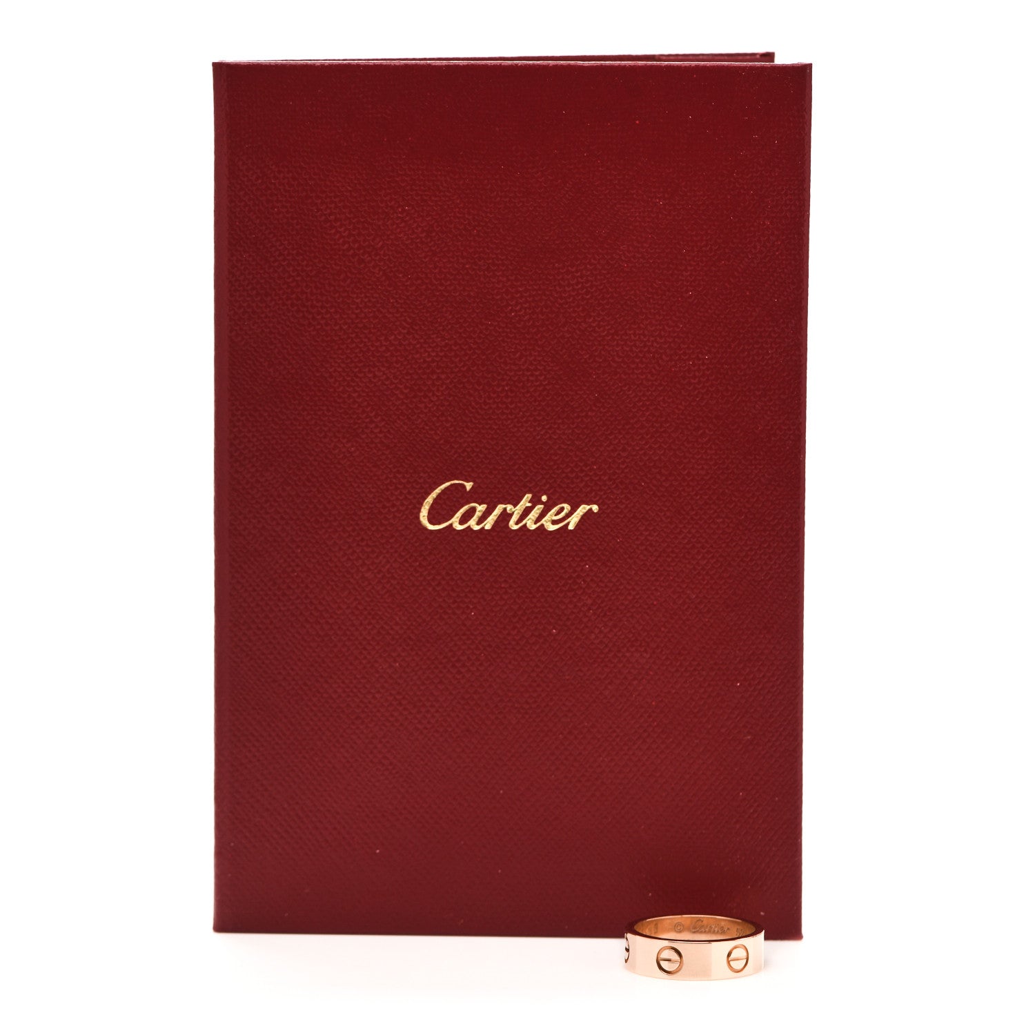 Cartier 18K Pink Gold 5.5mm LOVE Ring 52 6 5 of 5