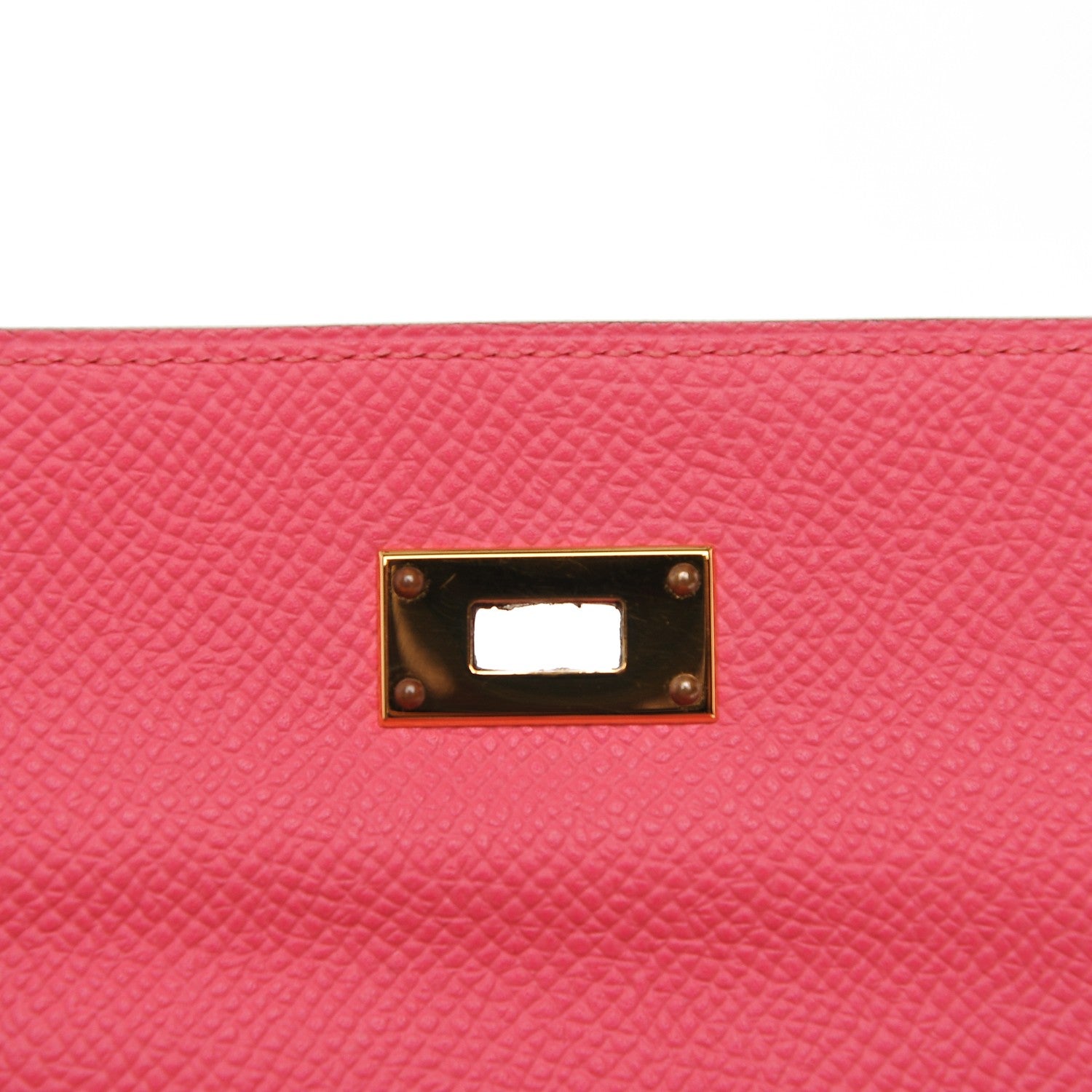 Hermes Epsom Kelly Medium Wallet Rose Azalee 13 of 15