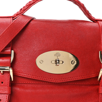 Mulberry Glossy Goatskin Medium Alexa Poppy Red 9 of 11