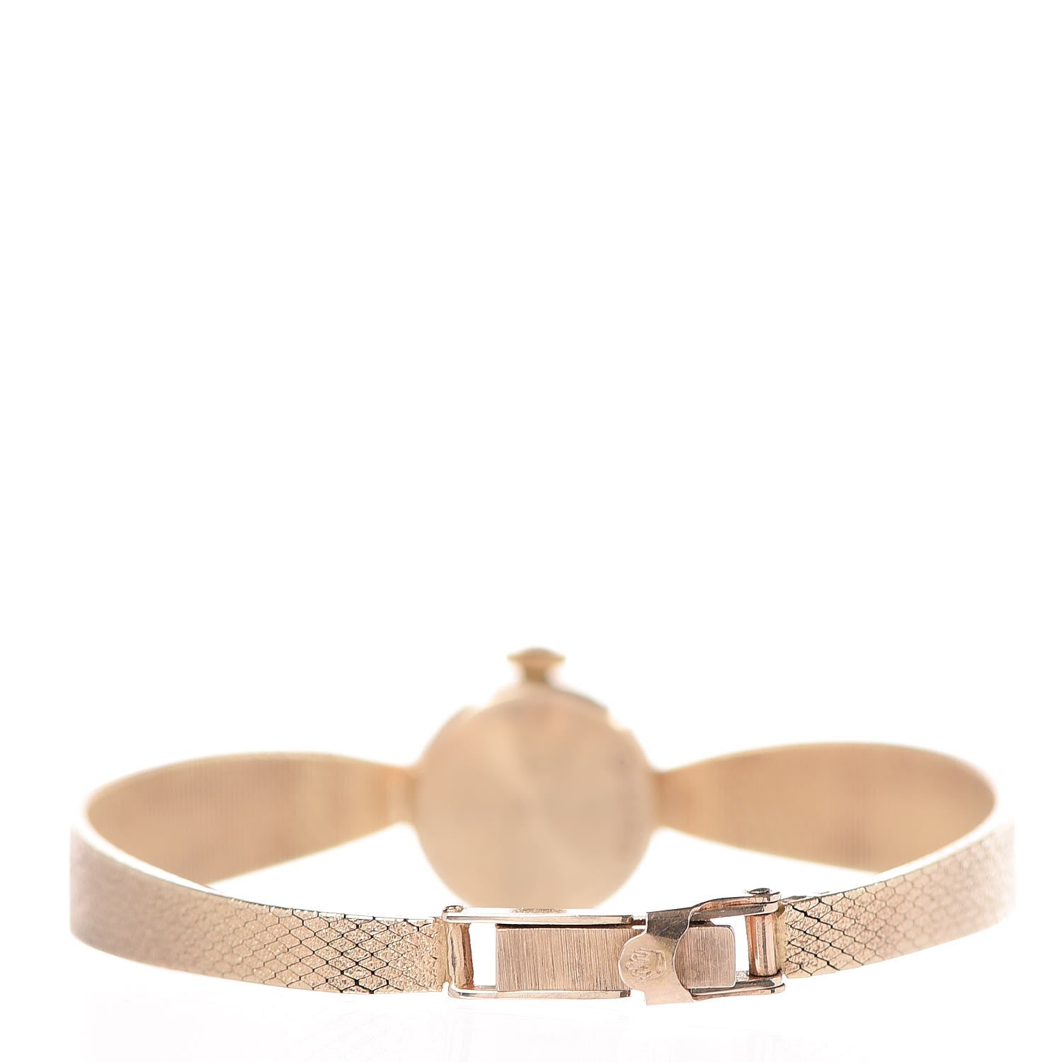 Rolex 14K Yellow Gold Diamond 15mm Cocktail Watch 4 of 10