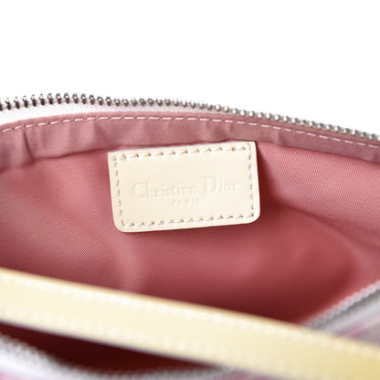 Christian Dior Monogram Mini Saddle Pochette Pink 6 of 14