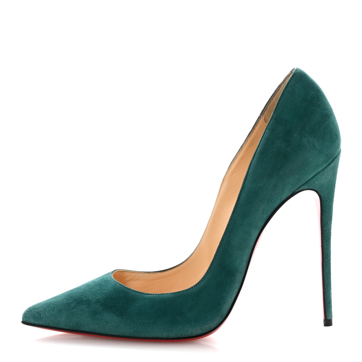 Christian Louboutin Suede So Kate 120 Pumps 39.5 Forest 1 of 9