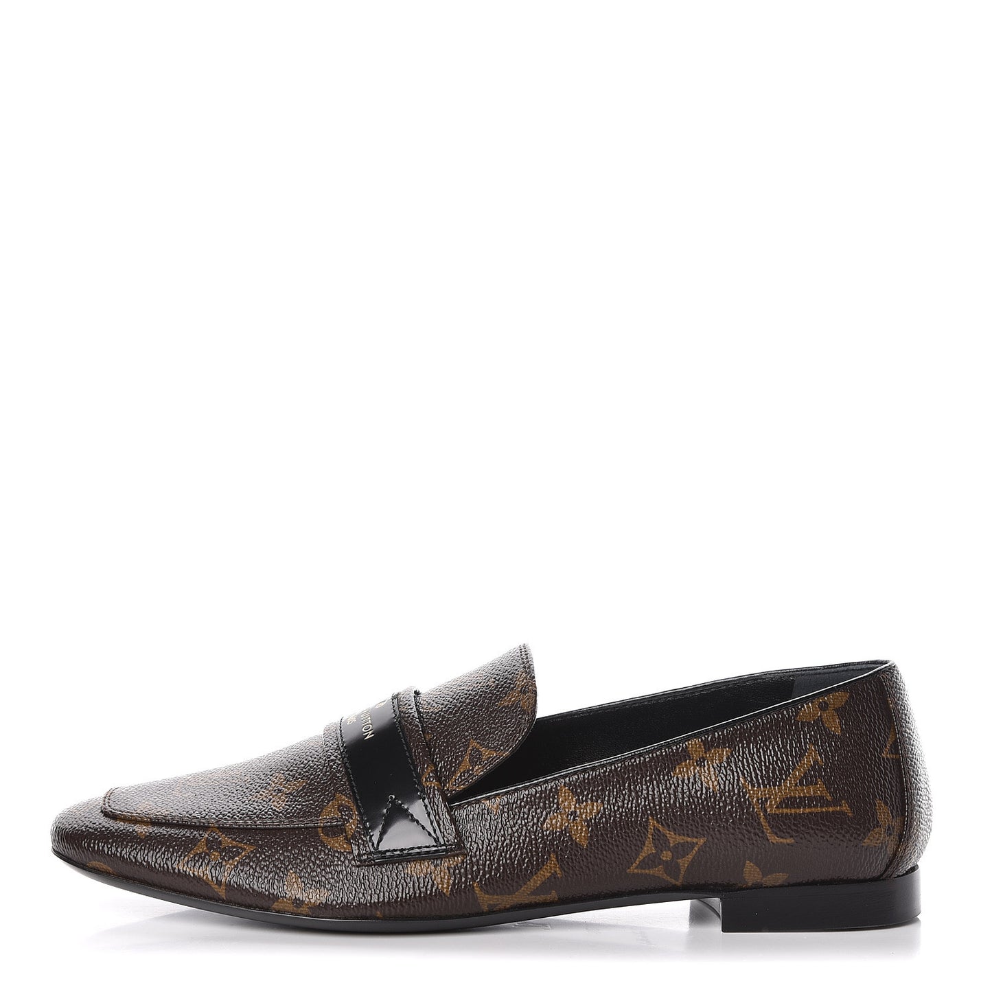 Monogram Upper Case Flat Loafer 38