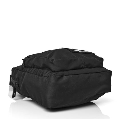 Alexander McQueen Canvas Logo-Embroidered Messenger Bag Black 4 of 11