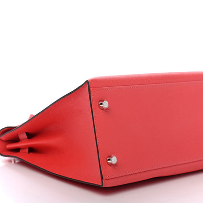 Hermes Epsom Kelly Sellier 32 Rose Jaipur 8 of 10