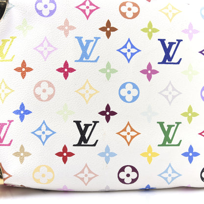 Louis Vuitton Monogram Multicolor Speedy 30 White 12 of 27