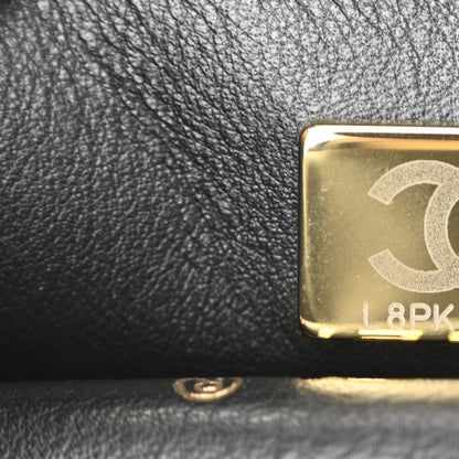 Chanel Shiny Caviar Pick Me Up Flap Belt Bag Black 6 of 10