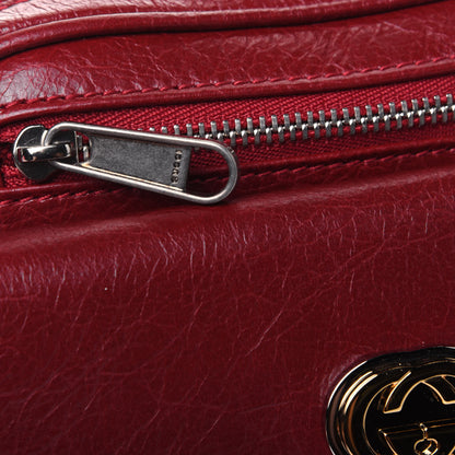 Gucci Fluffy Calfskin Mini Morpheus Belt Bag 90 36 Red 10 of 14