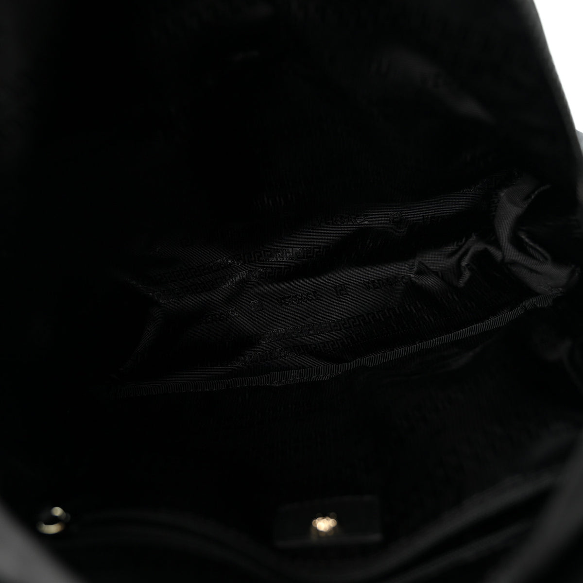 Nylon Mini Palazzo Backpack Black