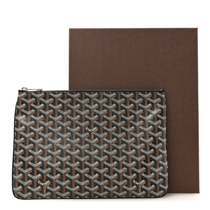 Goyard Goyardine Senat Pochette MM Black 10 of 10