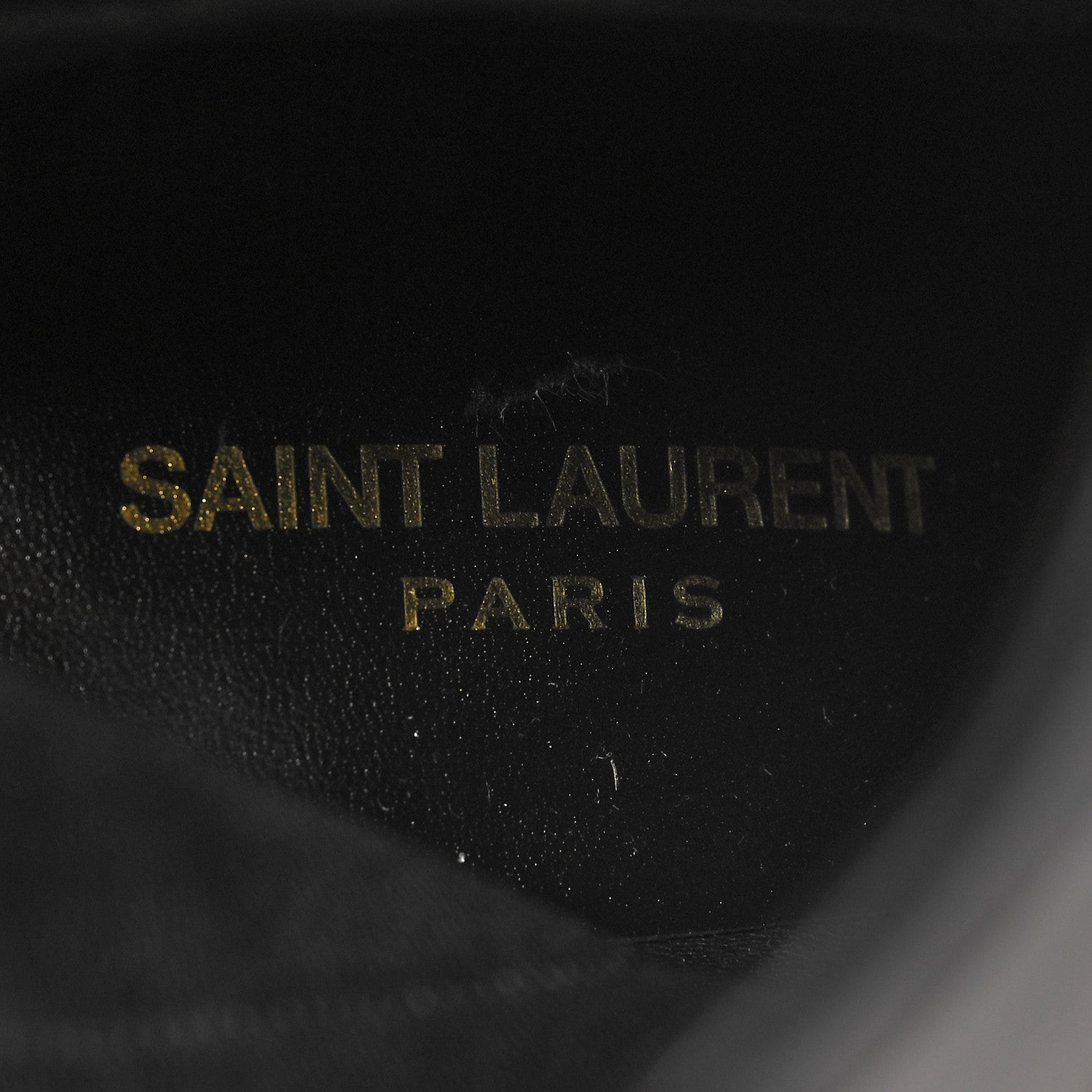 Saint Laurent Calfskin Opyum Ankle Boots 38.5 Black 8 of 8
