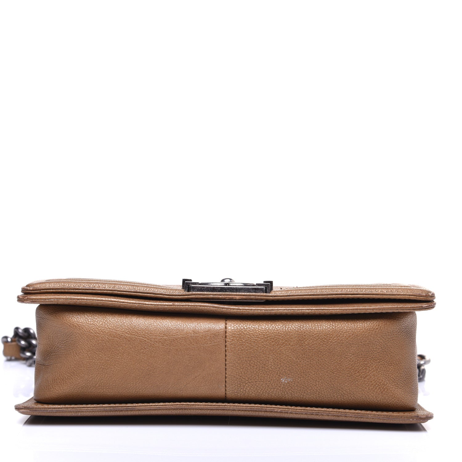 Chanel Caviar Quilted Medium Boy Flap Camel 10 of 15