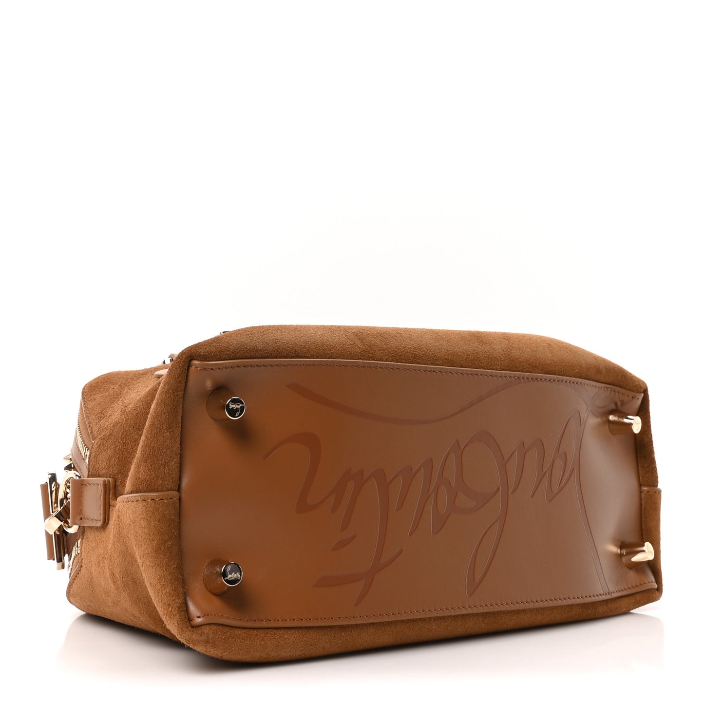 Suede Studded Funky Spikes Bowling Bag Rhea