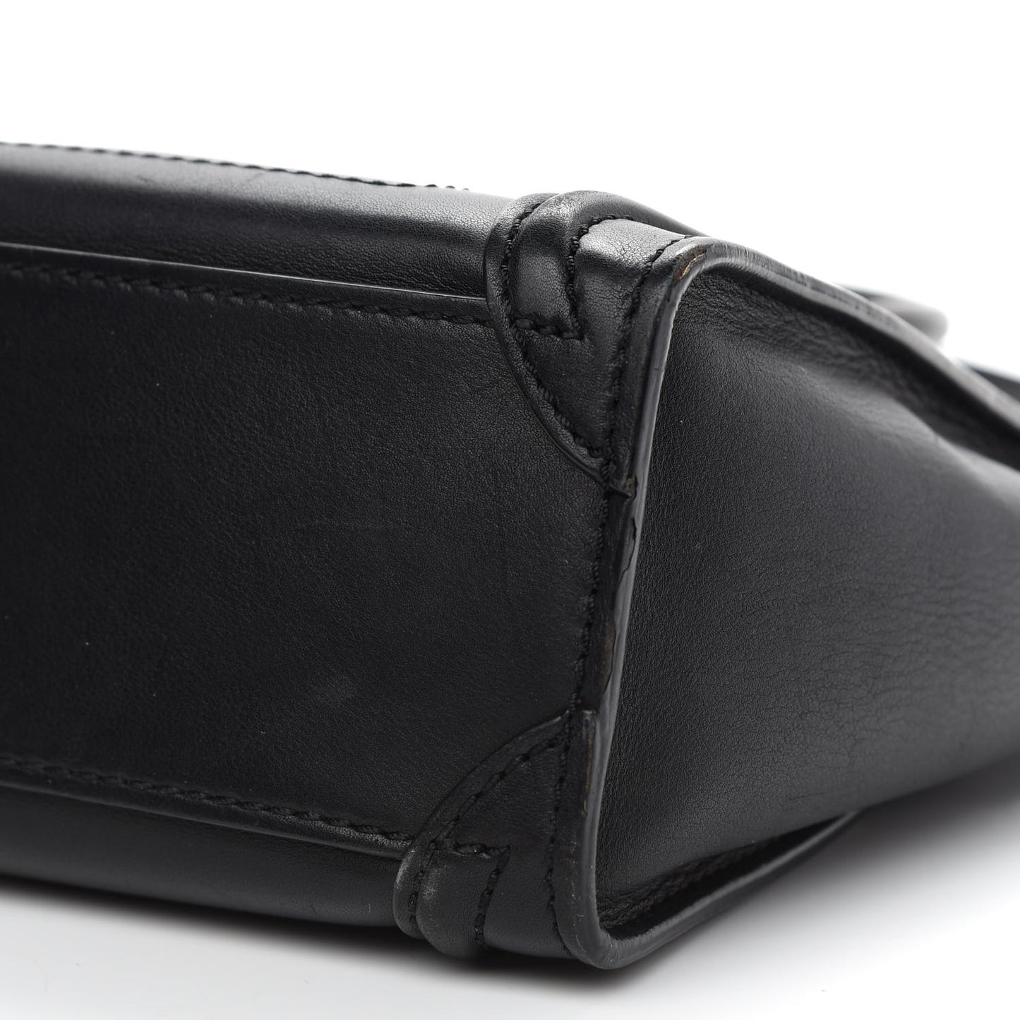 Smooth Calfskin Nano Luggage Black