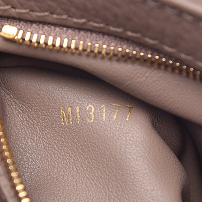 Louis Vuitton Taurillon Lambskin Capucines PM Taupe 7 of 9