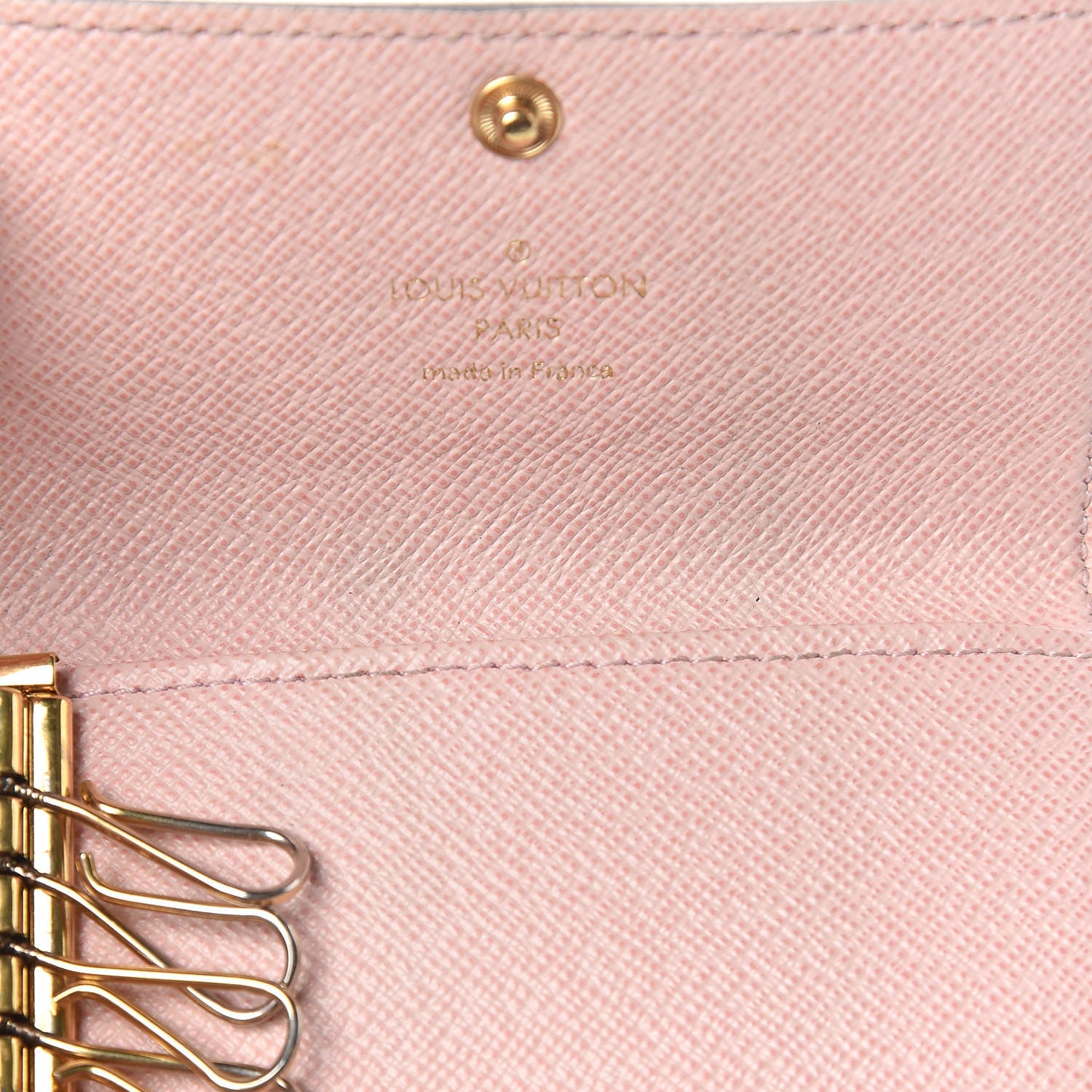 Monogram Multicles 6 Key Holder Rose Ballerine