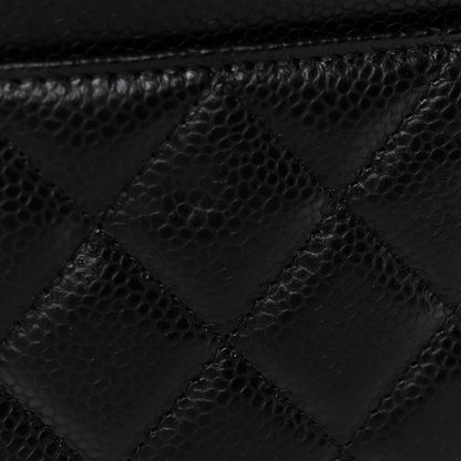 Chanel Caviar Quilted Wallet On Chain WOC Black 11 of 11