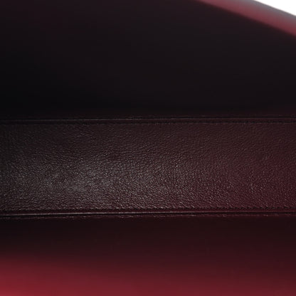 Saint Laurent Grain de Poudre Medium Classic Monogram Cassandra Top Handle Dark Smog 5 of 11