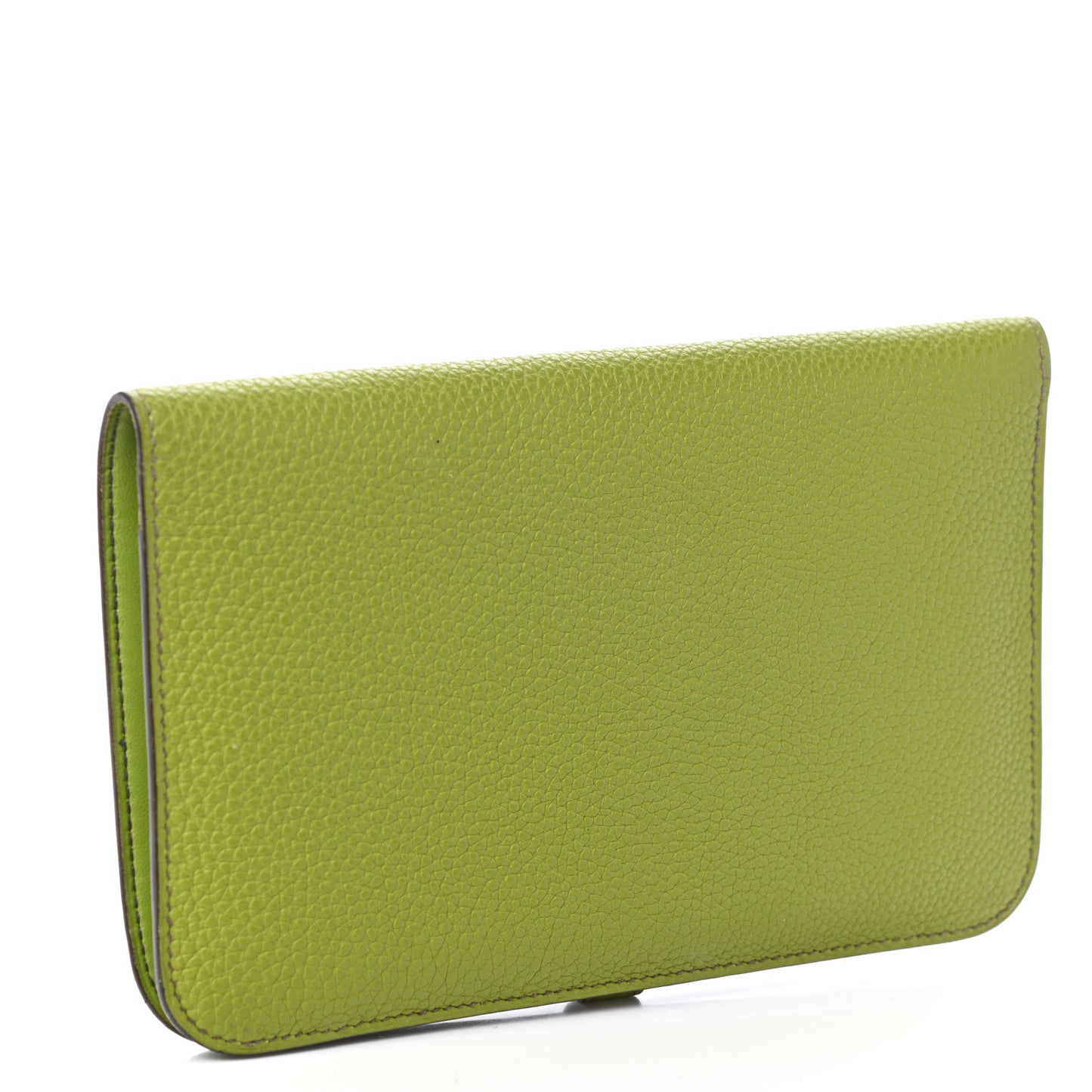 Togo Dogon Duo Wallet Vert Anis