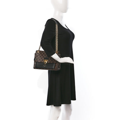Louis Vuitton Damier Ebene Vavin PM Black 2 of 8