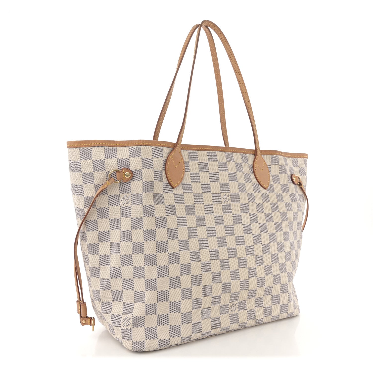 Louis Vuitton Damier Azur Neverfull MM 3 of 11