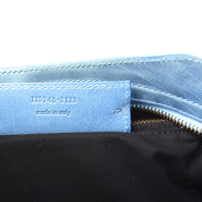Balenciaga Agneau Classic Hardware City Turquoise 11 of 14