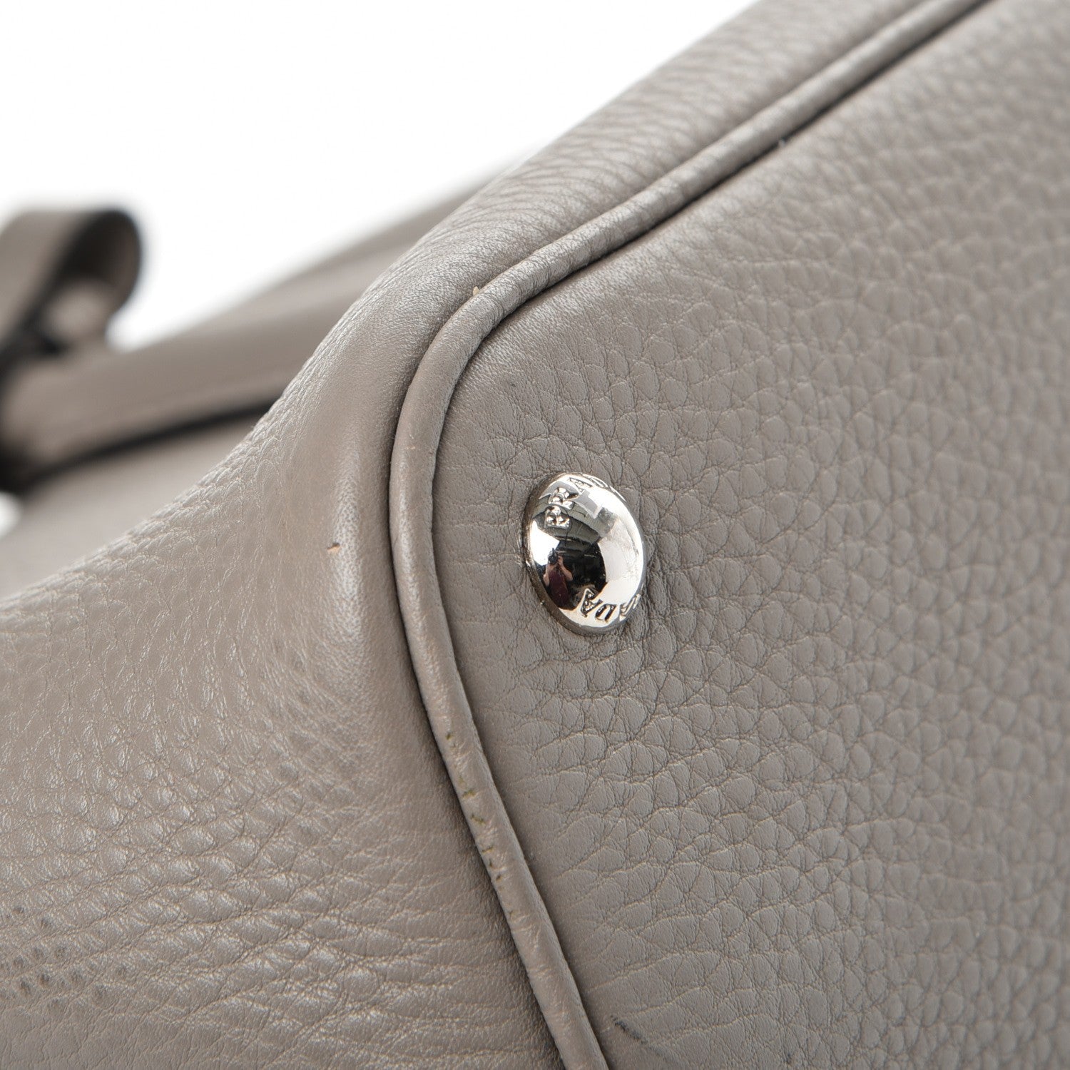 Prada Vitello Daino Small Double Bag Argilla Black 12 of 13