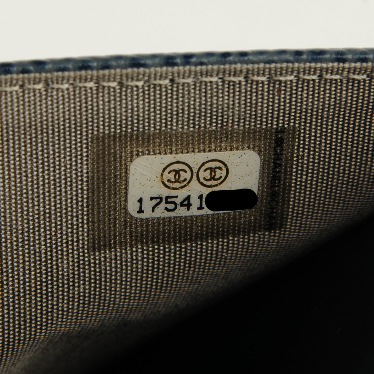 Chanel Caviar Timeless CC Wallet on Chain WOC Navy 8 of 8