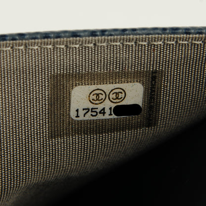Chanel Caviar Timeless CC Wallet on Chain WOC Navy 8 of 8