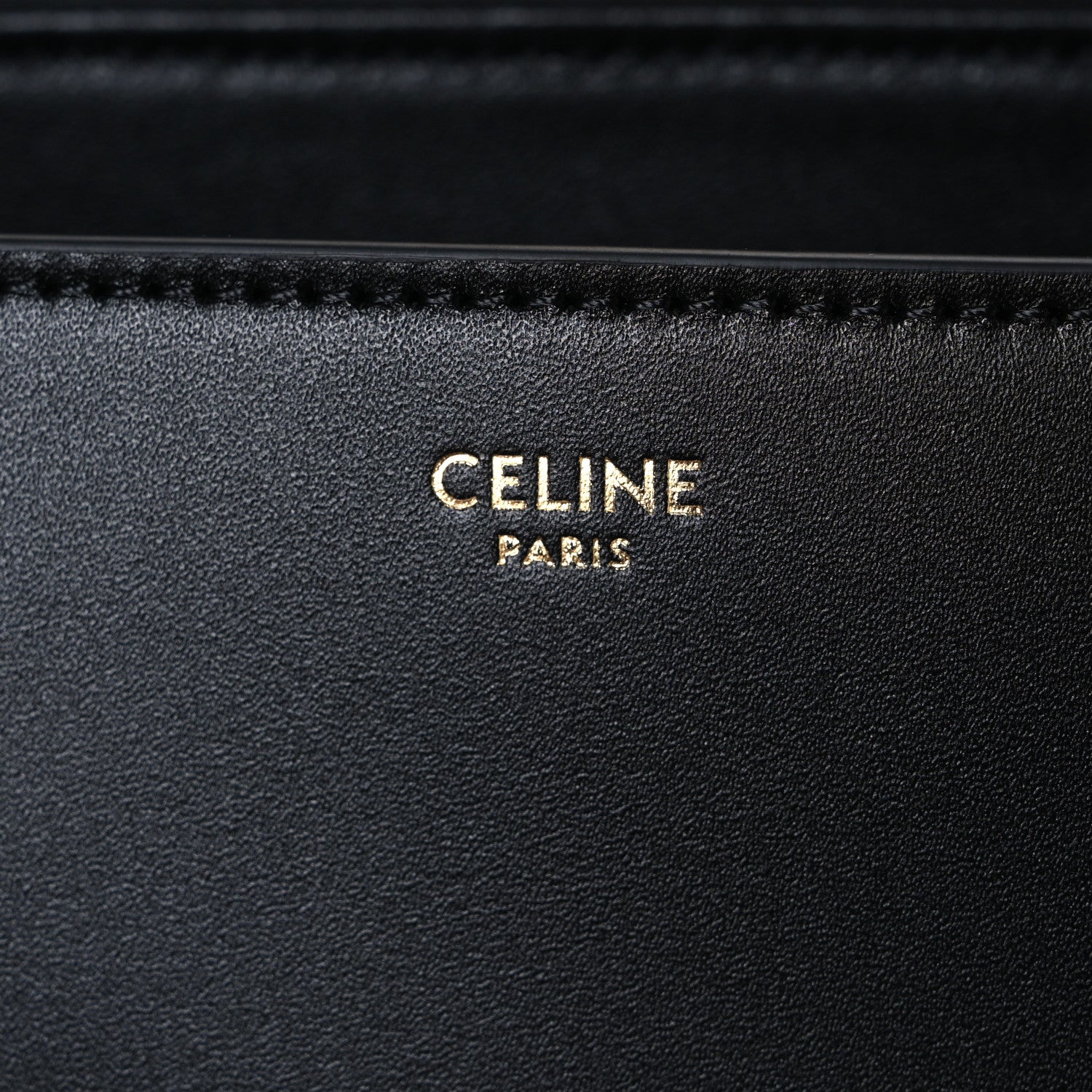 Celine Smooth Satinated Calfskin Teen Nino Black 6 of 10
