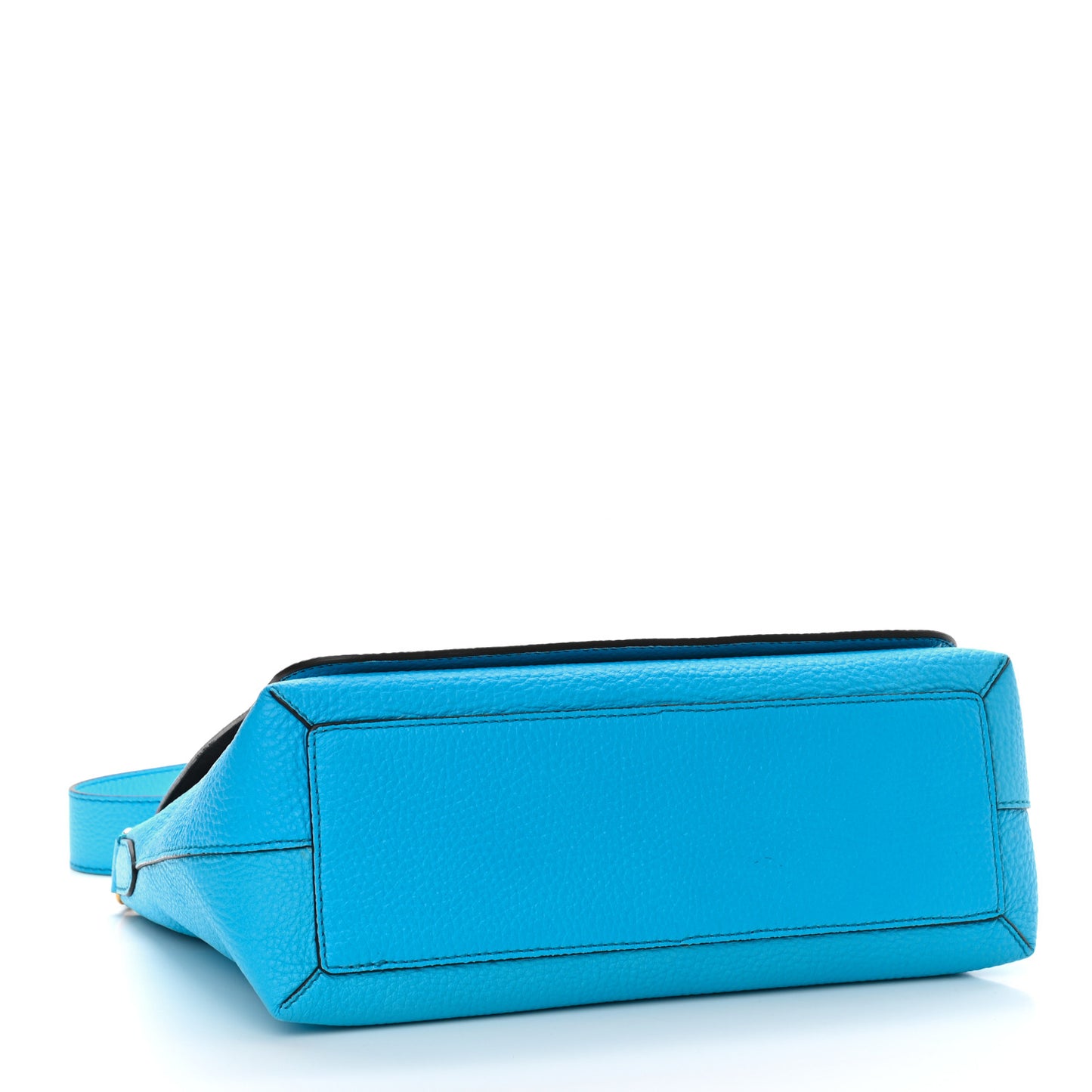 Signature Grain Burleigh Crossbody Bag Blue