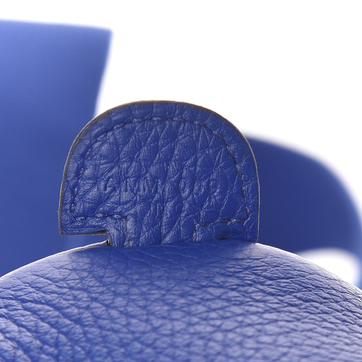 Hermes Taurillon Clemence Evelyne III PM Bleu Electrique 7 of 11