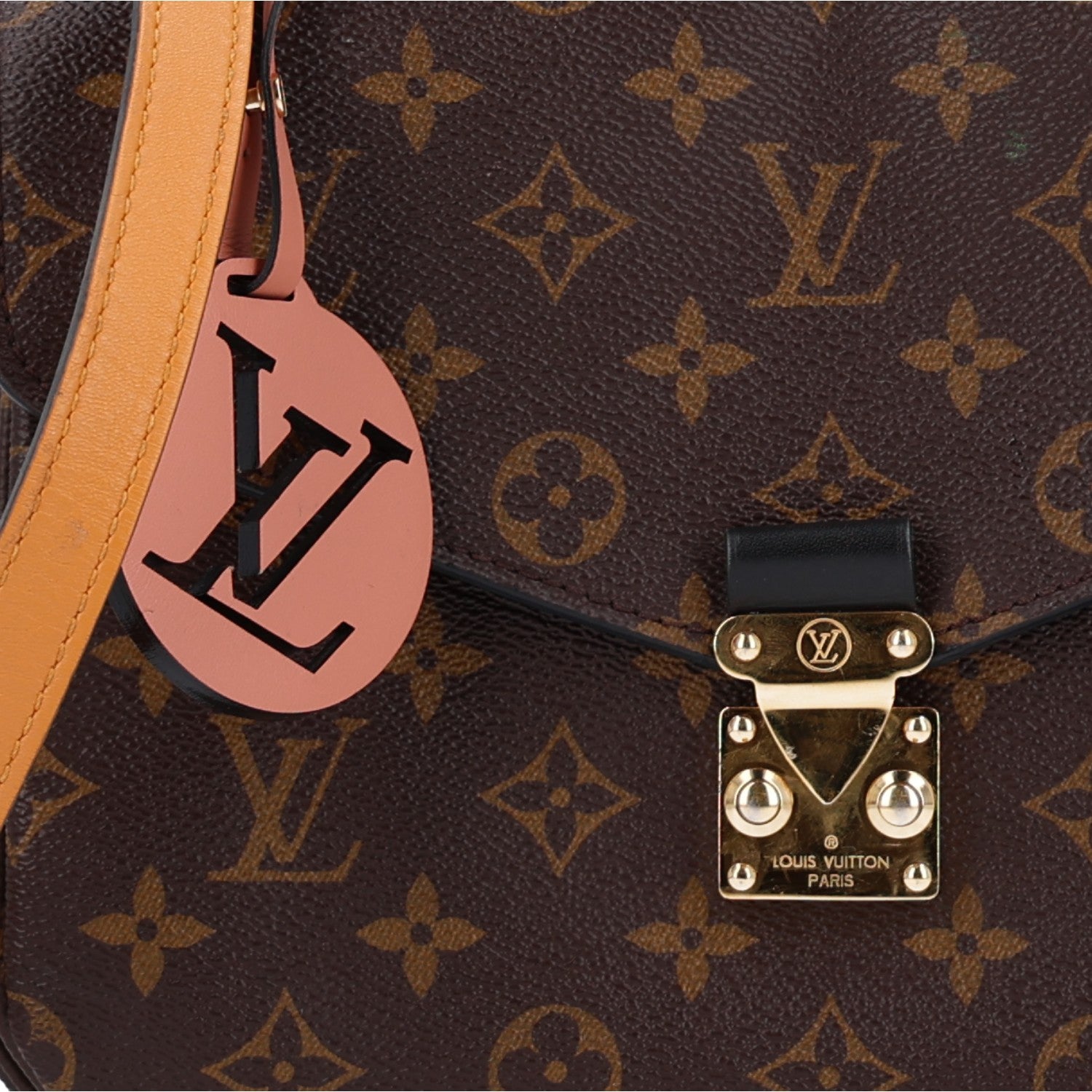 Louis Vuitton Monogram Braided Pochette Metis Coquelicot 8 of 10