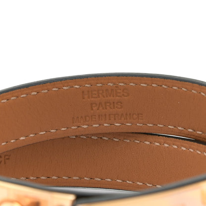 Hermes Box Kelly Double Tour Bracelet T3 Black 5 of 9